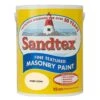 Sandtex Textured Masonry Paint, 5L, Ivory Stone