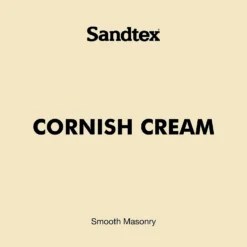 Sandtex Ultra Smooth Masonry Paint - Cornish Cream - 150ml -Sandtex 12804324 2004870269630645