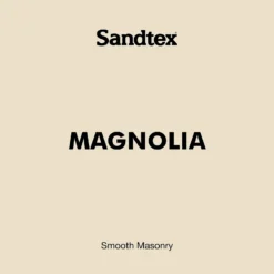 Sandtex Ultra Smooth Masonry Paint - Magnolia - 150ml -Sandtex 12805730 6834871046456453