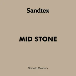 Sandtex Ultra Smooth Masonry Paint - Mid Stone - 150ml -Sandtex 12805837 1574870274572605