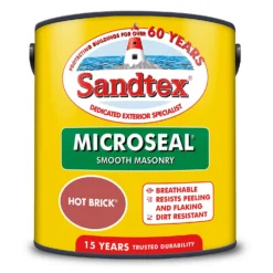 Sandtex® Ultra Smooth Masonry Paint Hot Brick - 2.5L -Sandtex 12806363 2134870278631869