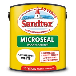 Sandtex® Ultra Smooth Masonry Paint Pure Brilliant White - 2.5L 17 Sandtex® Ultra Smooth Masonry Paint Pure Brilliant White - 2.5L -Sandtex 12806920 1814871498283600