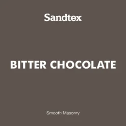 Sandtex® Ultra Smooth Masonry Paint Bitter Chocolate - 1L -Sandtex 12807368 1974871561533758