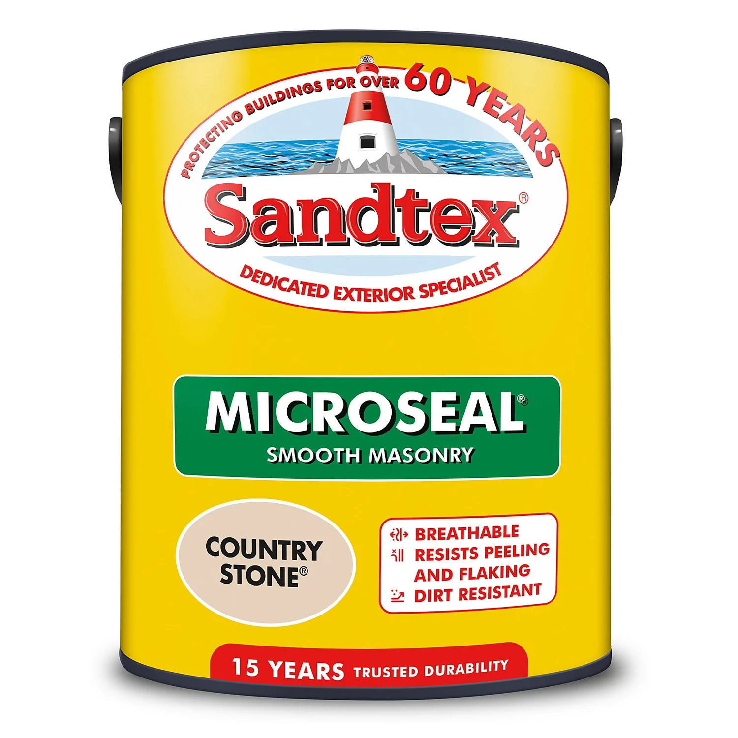 Sandtex® Ultra Smooth Masonry Paint Country Stone - 5L 8 Sandtex® Ultra Smooth Masonry Paint Country Stone - 5L - Image 8