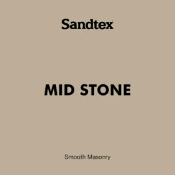Sandtex® Ultra Smooth Masonry Paint Mid Stone - 5L -Sandtex 12808538 2034871316095013
