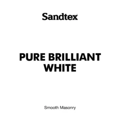 Sandtex® Ultra Smooth Masonry Paint Pure Brilliant White - 10L -Sandtex 12808642 1854871503777185