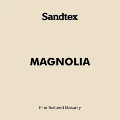 Sandtex® Textured Masonry Paint Magnolia - 5L -Sandtex 12809198 1194871504845998