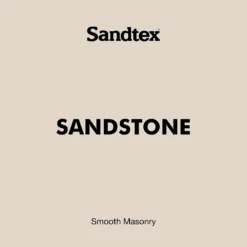 Sandtex Ultra Smooth Masonry Paint - Sandstone - 150ml -Sandtex 12809731 1974871507034126