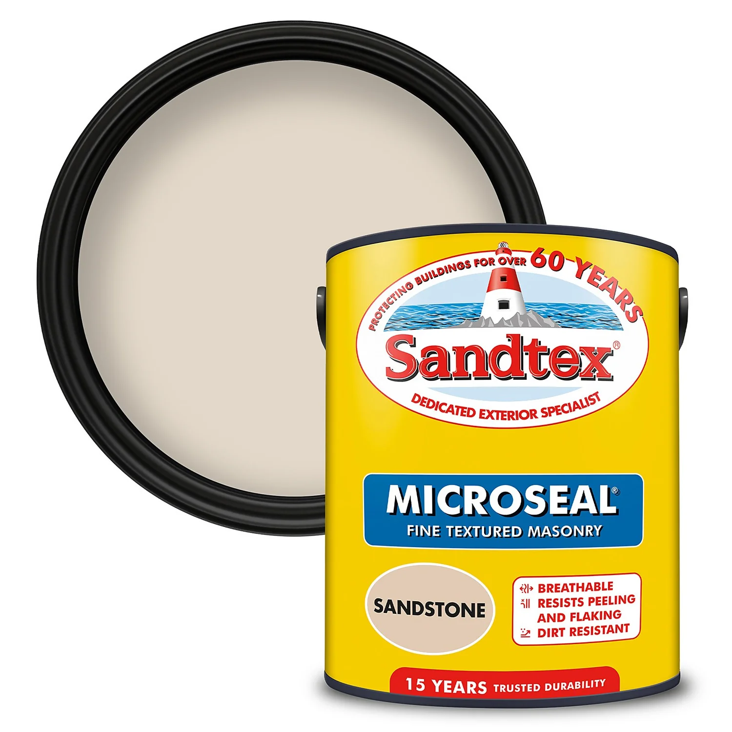 Sandtex® Textured Masonry Paint Sandstone - 5L 1 Sandtex® Textured Masonry Paint Sandstone - 5L