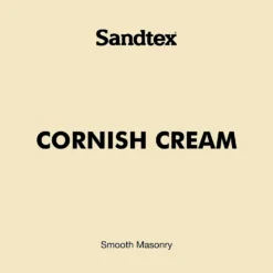 Sandtex® Ultra Smooth Masonry Paint Cornish Cream - 10L -Sandtex 12809759 8724871497549629