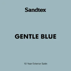 Sandtex® Exterior 10 Year Satin Paint Gentle Blue - 750ml -Sandtex 12811145 1424871314132722