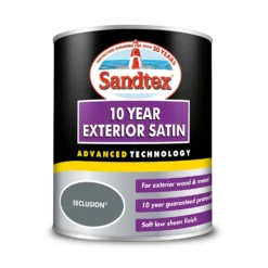 Sandtex® Exterior 10 Year Satin Paint Seclusion - 750ml 14 Sandtex® Exterior 10 Year Satin Paint Seclusion - 750ml -Sandtex 12811156 1634871314783725