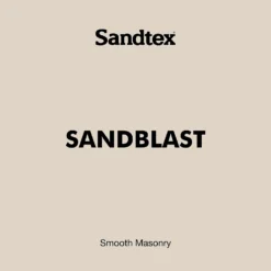 Sandtex Ultra Smooth Masonry Paint - Sandblast - 150ml -Sandtex 12813206 7904871563020144