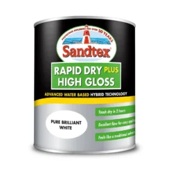Sandtex® Rapid Dry Gloss Paint Pure Brilliant White - 750ml 14 Sandtex® Rapid Dry Gloss Paint Pure Brilliant White - 750ml -Sandtex 12813369 6494951367686176