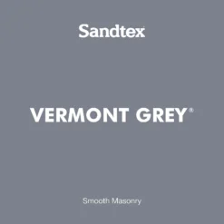 Sandtex Ultra Smooth Masonry Paint - Vermont Grey - 150ml -Sandtex 12813511 1624871566709436