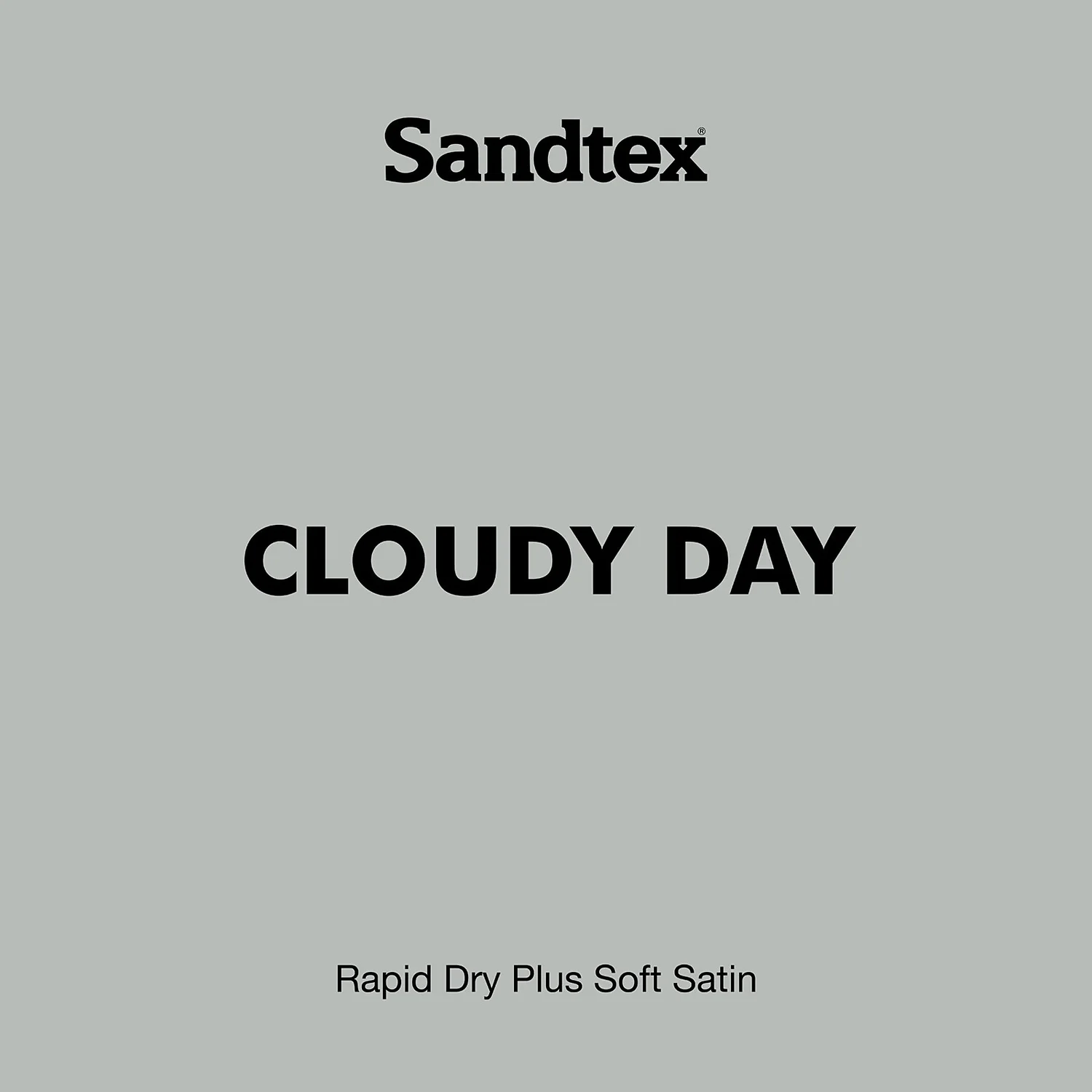 Sandtex® Rapid Dry Satin Paint Cloudy Day - 750ml 8 Sandtex® Rapid Dry Satin Paint Cloudy Day - 750ml - Image 8