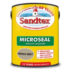 Sandtex® Ultra Smooth Masonry Paint French Grey - 5L 17 Sandtex® Ultra Smooth Masonry Paint French Grey - 5L -Sandtex 12813522 1994871812664931