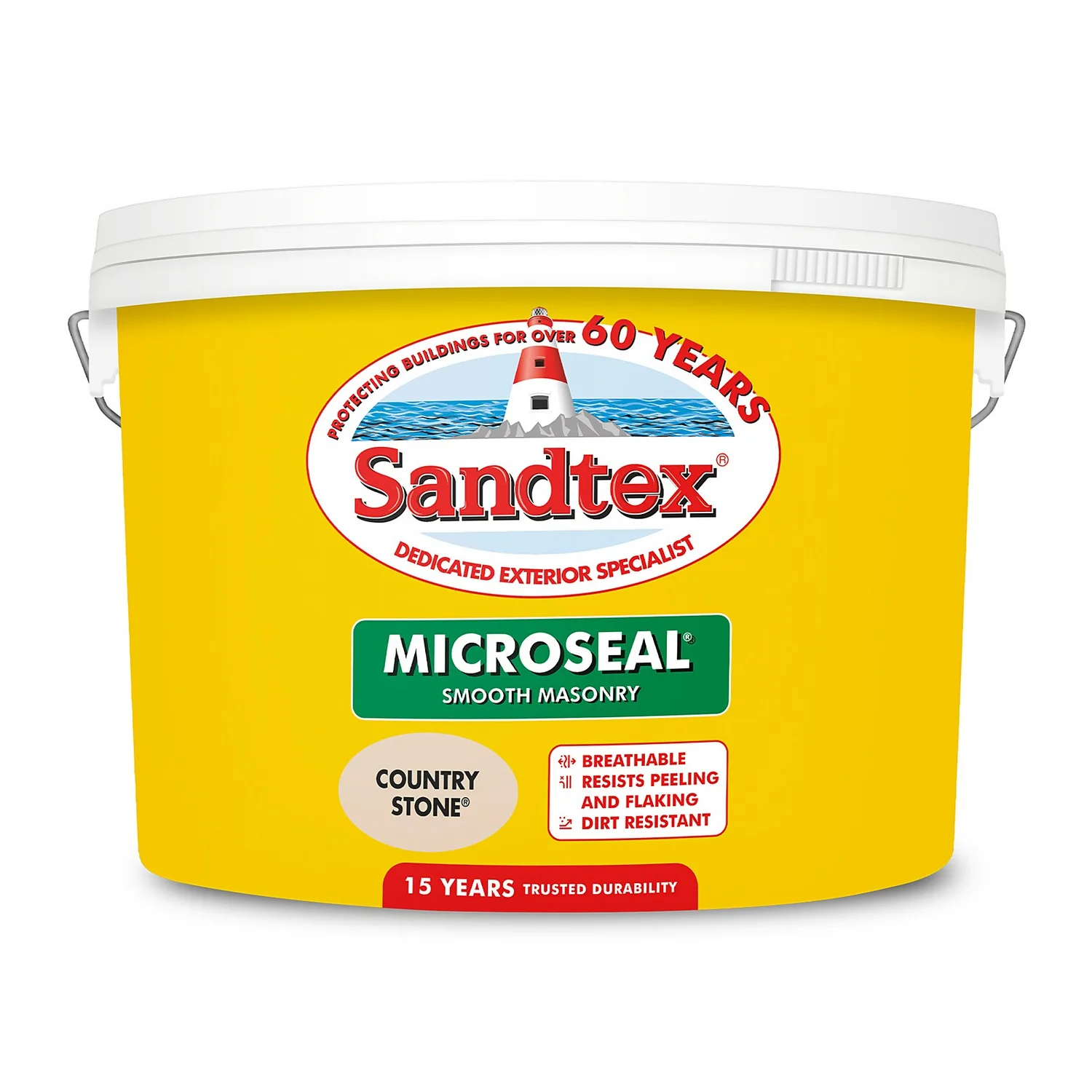 Sandtex® Ultra Smooth Masonry Paint Country Stone - 10L 8 Sandtex® Ultra Smooth Masonry Paint Country Stone - 10L - Image 8
