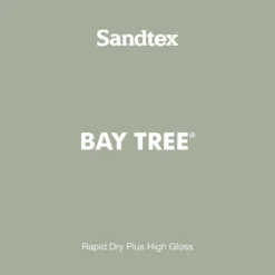 Sandtex® Rapid Dry Gloss Paint Bay Tree - 750ml -Sandtex 12815748 9814951367709336