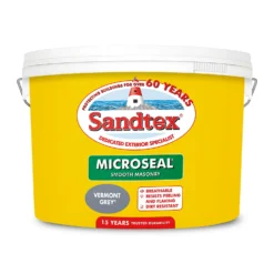 Sandtex® Ultra Smooth Masonry Paint Vermont Grey - 10L -Sandtex 12823606 1004871822629593