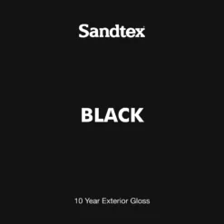 Sandtex® Exterior 10 Year Gloss Paint Charcoal Black - 2.5L -Sandtex 12837857 1704872087716958