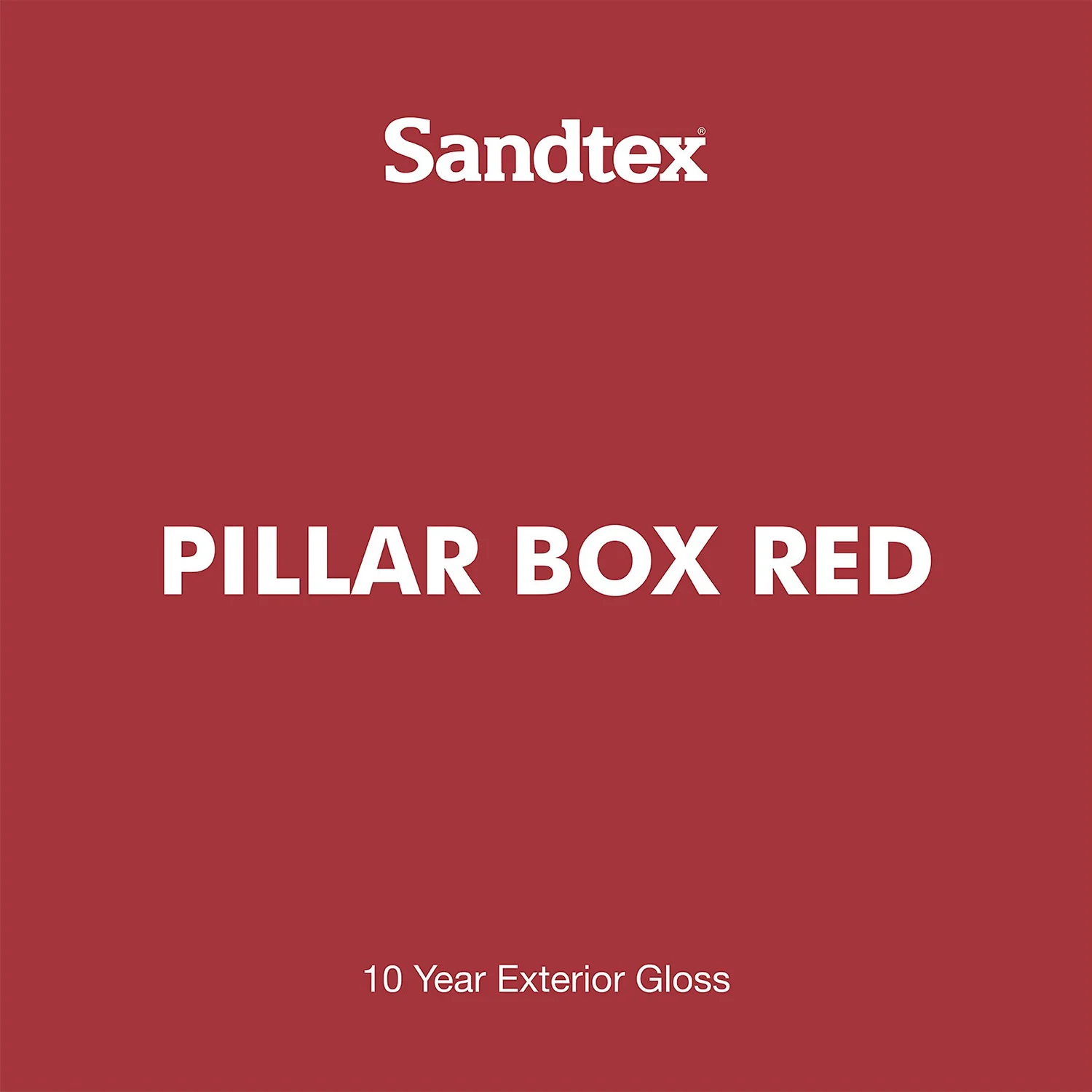 Sandtex® Exterior 10 Year Gloss Paint Pillar Box Red - 750ml 8 Sandtex® Exterior 10 Year Gloss Paint Pillar Box Red - 750ml - Image 8