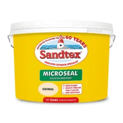 Sandtex® Ultra Smooth Masonry Paint Oatmeal - 10L 17 Sandtex® Ultra Smooth Masonry Paint Oatmeal - 10L -Sandtex 12840642 1124872085903323
