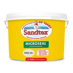 Sandtex® Ultra Smooth Masonry Paint Chalk Hill - 10L -Sandtex 12841188 1074872086310135