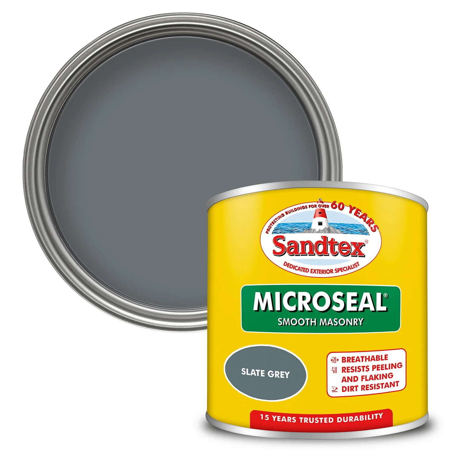 Sandtex Ultra Smooth Masonry Paint Slate Grey - Tester 1 Sandtex Ultra Smooth Masonry Paint Slate Grey - Tester