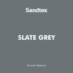 Sandtex® Ultra Smooth Masonry Paint Slate Grey - 10L -Sandtex 12886985 1664855755793611