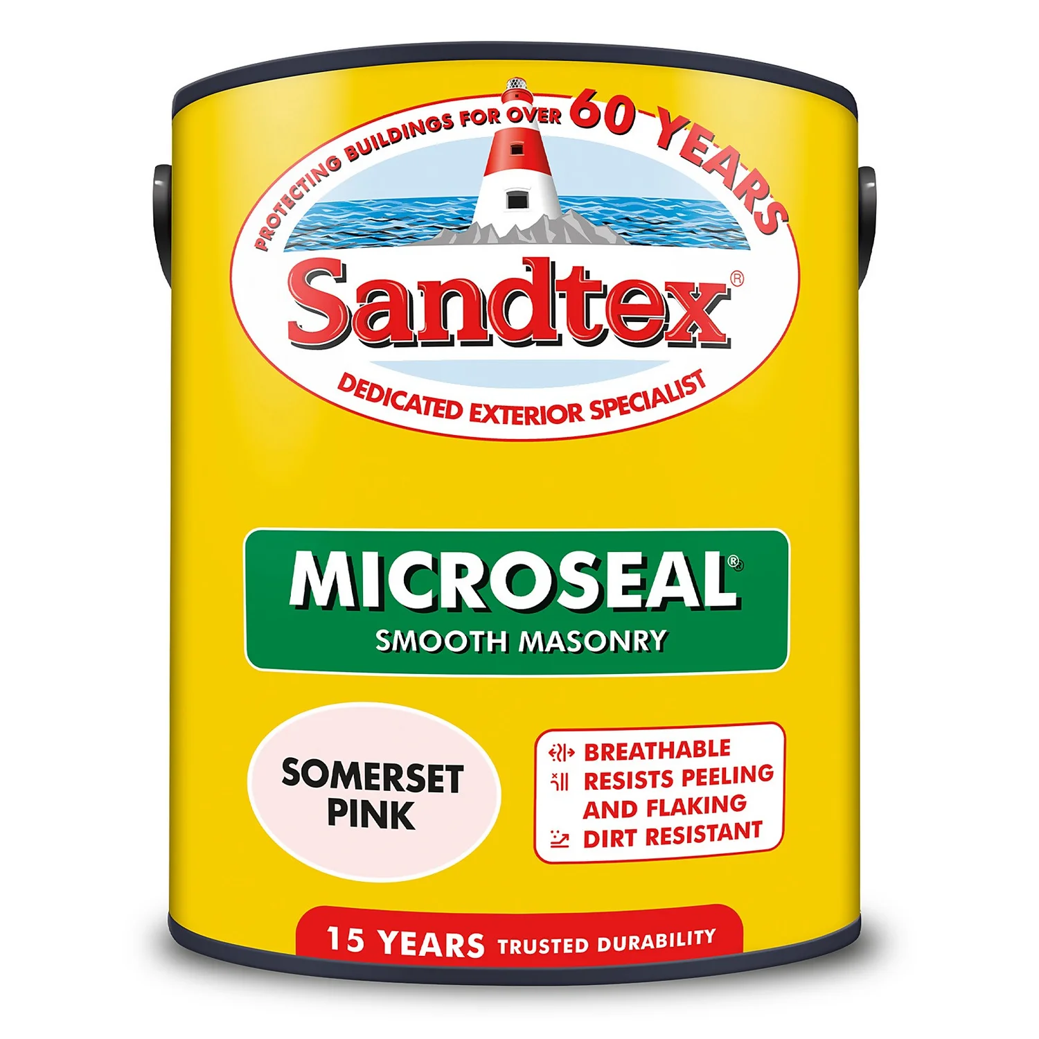 Sandtex® Ultra Smooth Masonry Paint Somerset Pink - 5L 8 Sandtex® Ultra Smooth Masonry Paint Somerset Pink - 5L - Image 8
