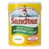 Sandtex Smooth Masonry Paint, 5L, Cotton Belt