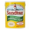 Sandtex Smooth Masonry Paint, 5L, Sandblast