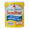 Sandtex Textured Masonry Paint, 5L, Plymouth Grey